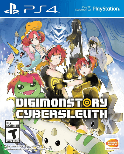 Digimon Story: Cyber Sleuth Hackers Memory box art for Playstation 4